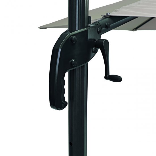 Зонт с боковой опорой Naterial Avea ø290 h251 см шестигранный бежевый