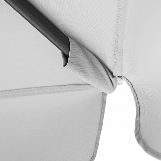 Зонт с центральной опорой Naterial Avea ⌀296 h247см шестигранный белый