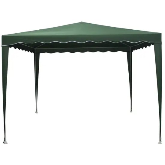 Шторы для тента 160G 3x2 м цвет тёмно-зелёный, 2 шт.