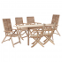 Стол садовый раздвижной Naterial Solis Butterfly 150-200x90x76 см акация светло-коричневый