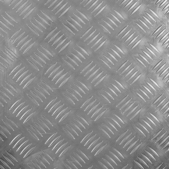 Лист алюминиевый Квинтет 1,5х300х1200 мм рифленый