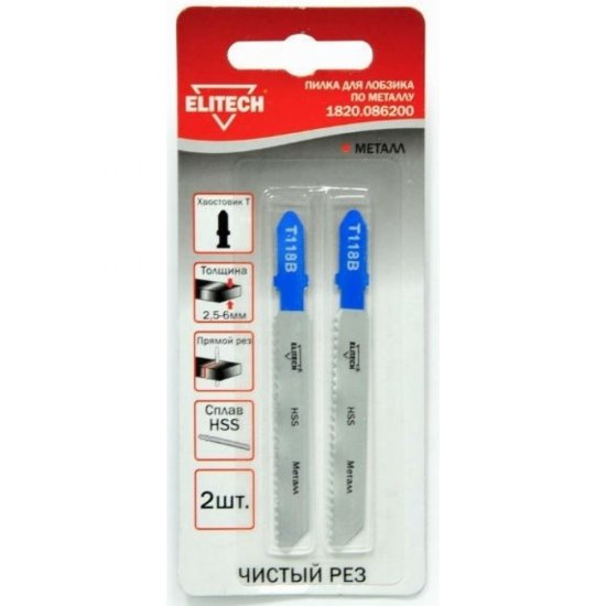 Пильное полотно Elitech 1820.086200