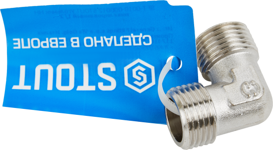 Угол 90° Stout 1/2