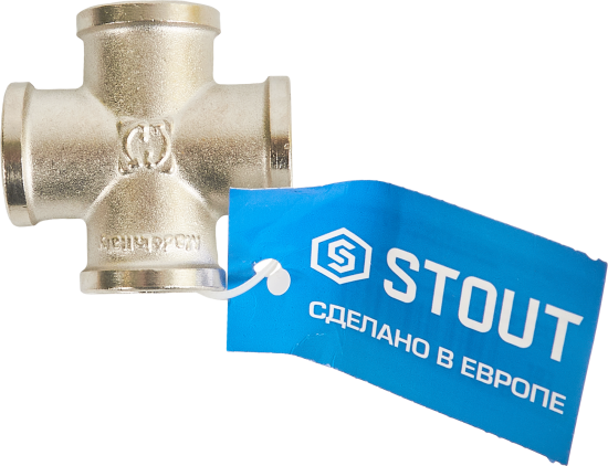Крестовина Stout 1/2