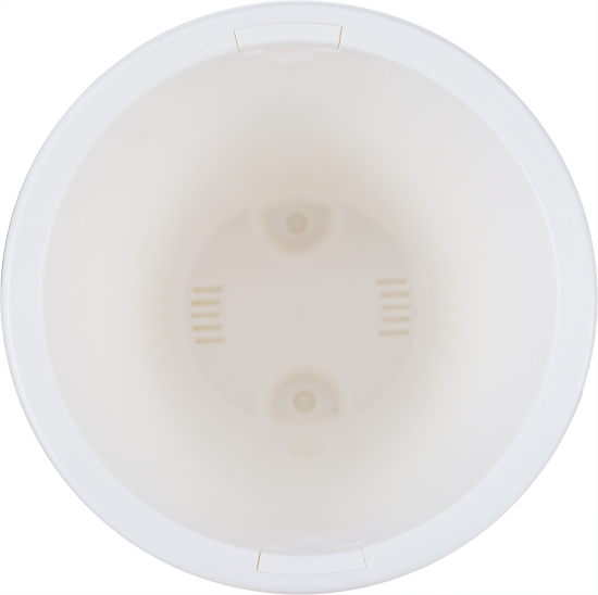 Кашпо Валенсия ø15.5 h16 см v2 л пластик белый