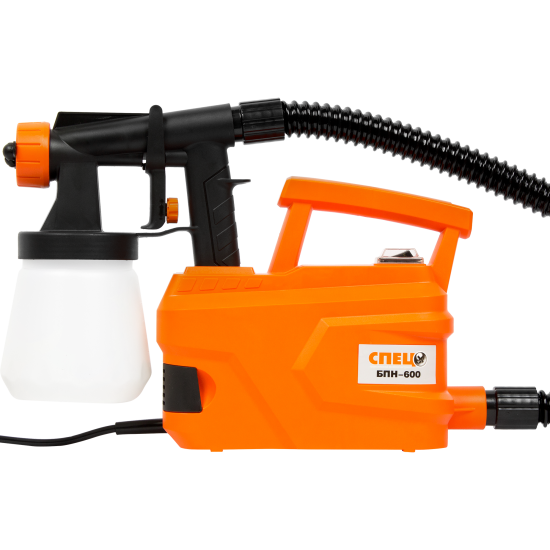 Краскопульт Спец БПН-600, 600 Вт, 1100 мл/мин.