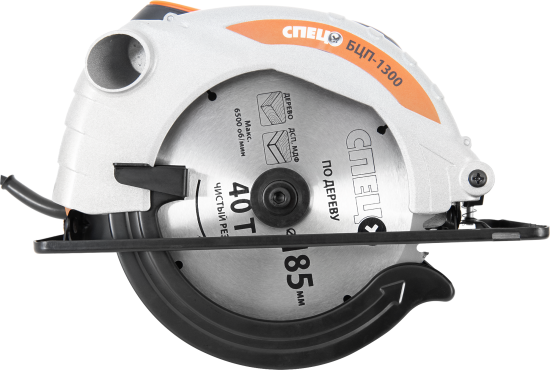 Циркулярная пила Спец БЦП-1300, 1550 Вт, 185 мм