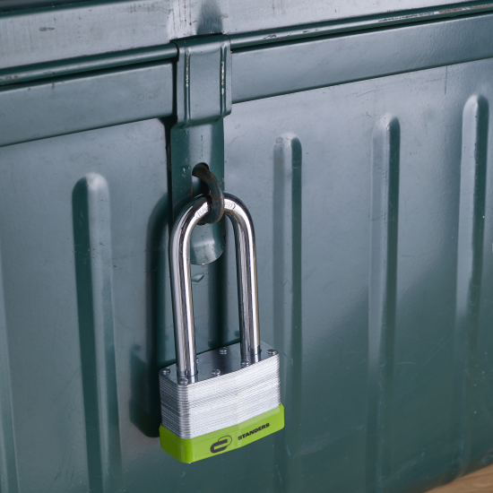 Замок навесной Standers с длинной дужкой 50x38 мм сталь