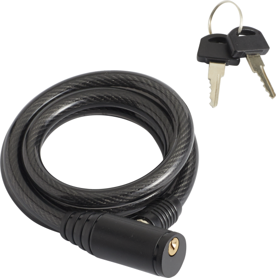 Велосипедный замок с ключом Standers, 10 мм, 100 см