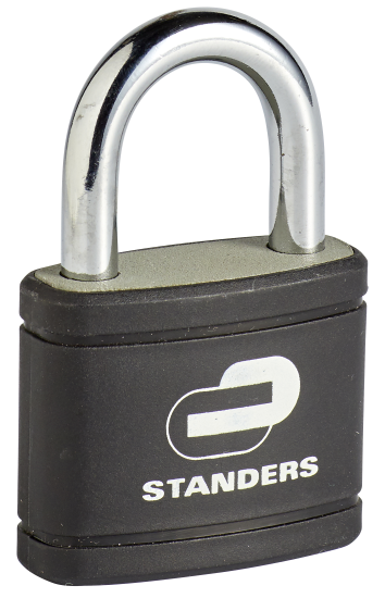 Замок навесной Standers 41x34 мм, чугун