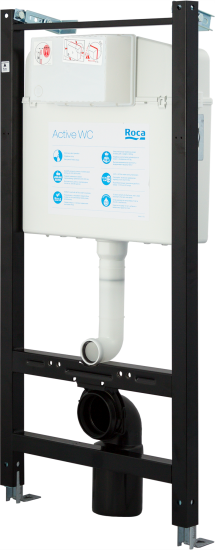 Комплект инсталляция с унитазом и кнопкой Roca Dama Senso