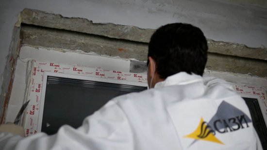Герметик акриловый для окон Сазиласт Стиз В цвет светло-серый 3 кг
