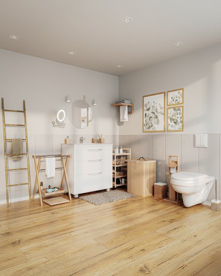 Контейнер для мусора Sensea Bamboo 5 л