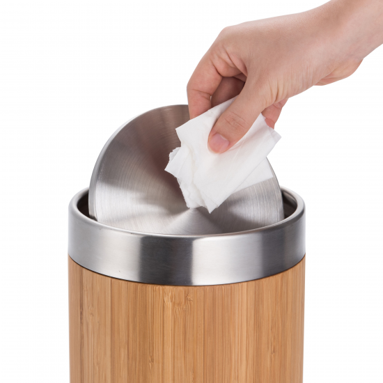 Контейнер для мусора Sensea Bamboo 2.6 л