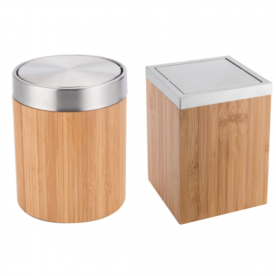 Контейнер для мусора Sensea Bamboo 2.6 л