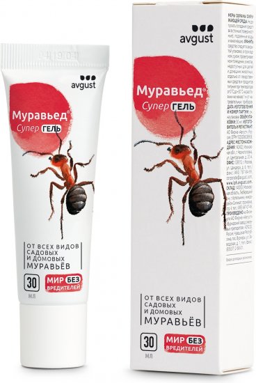 Средство для защиты садовых растений от вредителей «Муравьед» 30 мл