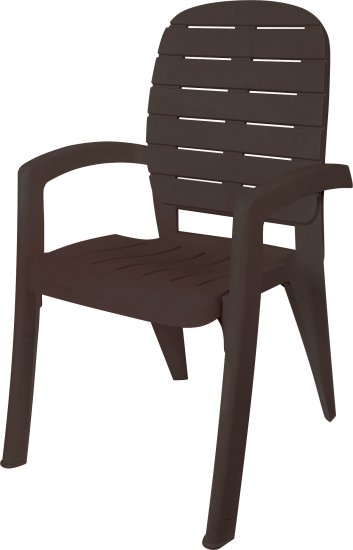 Кресло садовое «Прованс», цвет шоколадный