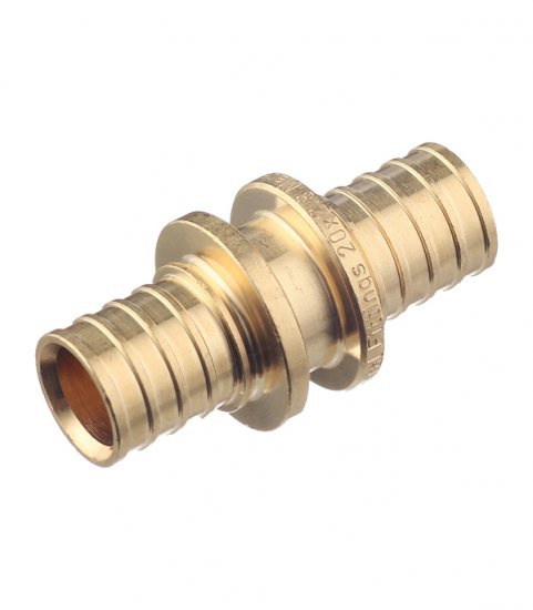 Соединитель прямой Stout 20 х 20 мм латунный (SFA-0003-000020)