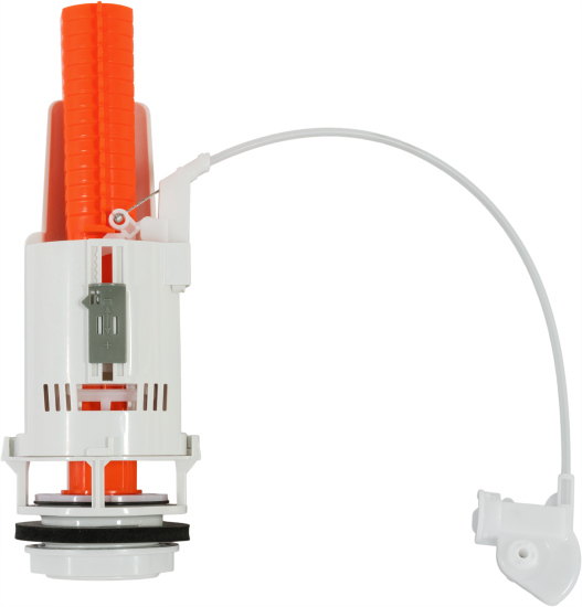 Сливной клапан для бачка Equation кнопка 2 режима хром