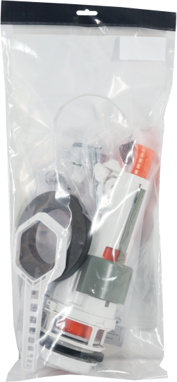 Сливной клапан для бачка Equation кнопка 2 режима хром