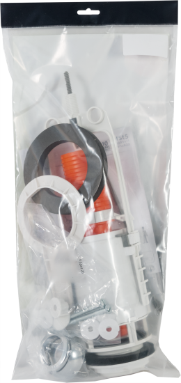 Сливной клапан для бачка Equation кнопка старт-стоп хром