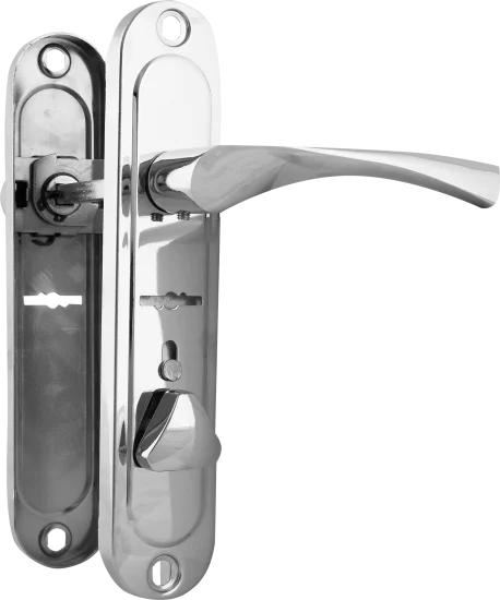 Ручка дверная на планке Avers HP-42.0123-S-C-CR-L, цвет хром