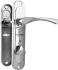 Ручка дверная на планке Avers HP-42.0123-S-C-CR-L, цвет хром