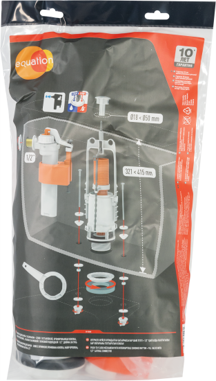 Арматура Equation с боковой подводкой воды 1/2