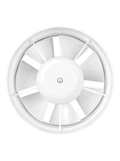 Вентилятор канальный осевой вытяжной Auramax VP 5 D125 мм 36 дБ 190 м3/ч цвет белый