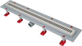 Трап для душа Ани Пласт «Риф» 650 мм гидрозатвор, матовый