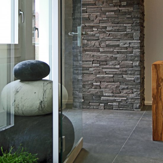 Камень искусственный White Hills Фьорд Лэнд чёрно-серый 0.8 м²