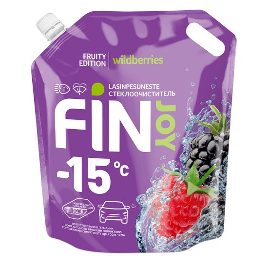 Стеклоомыватель Fin Joy Fruity зимний -15 °С 3 л