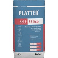 Универсальный наливной пол Dauer platter self 55 eco