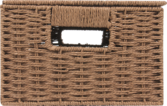 Корзина для хранения 31x15x23 см бумажный шпагат цвет коричневый