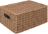 Корзина для хранения 31x15x23 см бумажный шпагат цвет коричневый
