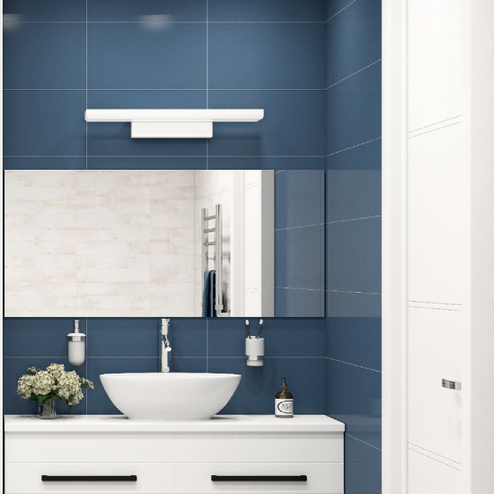 Плитка настенная LB Ceramics Блю Шеврон 25x45 см 1.46 м² матовая цвет синий
