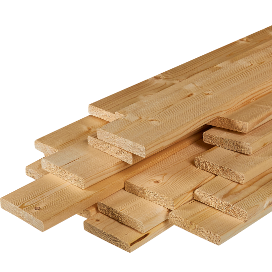 Планкен 20x96x2000 мм хвоя сорт Оптима прямой с фаской угла