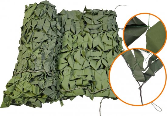 Сетка маскировочная 2x3 м светло-зелёный/темно-зелёный