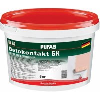 Грунтовка для повышения адгезии для внутренних работ Pufas Бетоконтакт БК