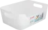 Корзина для хранения Scandi 24x9x17 см пластик цвет белый