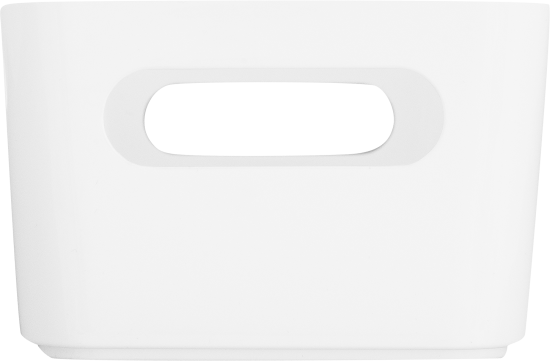 Корзина Scandi 17x7.5x12 см пластик цвет белый