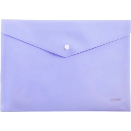 Пластиковая папка-конверт Hatber Premium