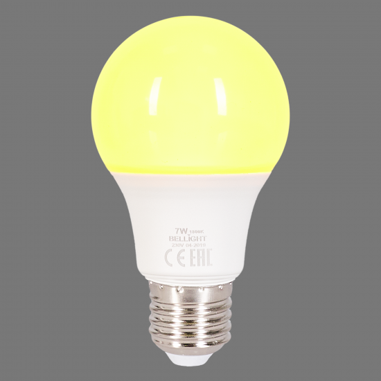 Лампа антимоскитная светодиодная E27 220-240 В 7 Вт груша 550 лм