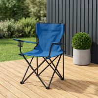 Кресло садовое складное Oxford цвет синий
