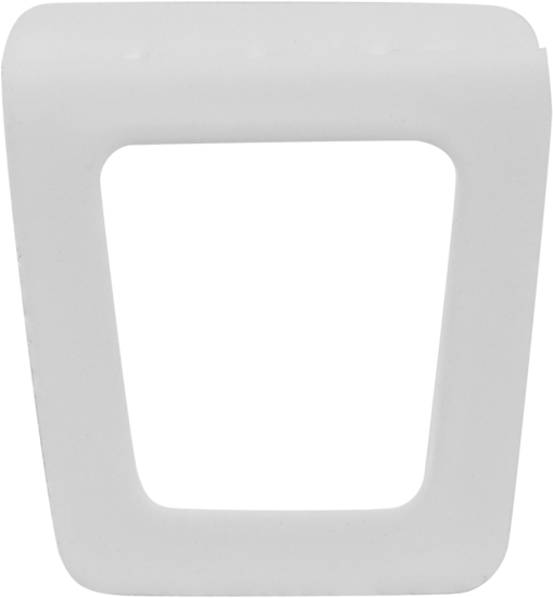 Ручка москитной сетки металл цвет белый, 2 шт.