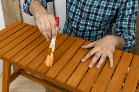 Масло для садовой мебели Здоровый дом цвет дуб 0.5 л