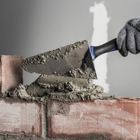 Кельма каменщика (бетонщика) Dexter LH-TR1023 200x112 мм