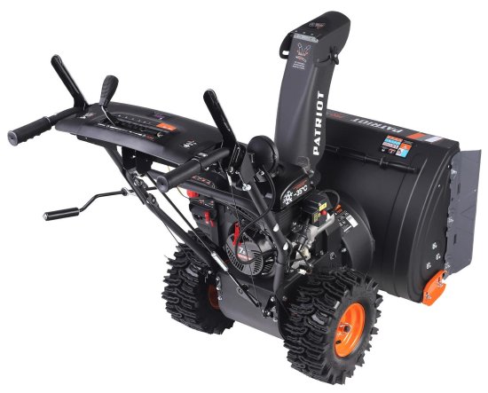 Снегоуборщик бензиновый PATRIOT Pro 755 E 71 см 7.8 л.с.
