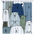 Штора для ванной Fixsen Bear 180x200 см полиэстер цвет мультиколор