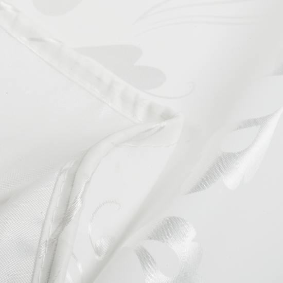 Штора для ванной Swensa Cadence SWC-90 180x200 см полиэстер цвет белый